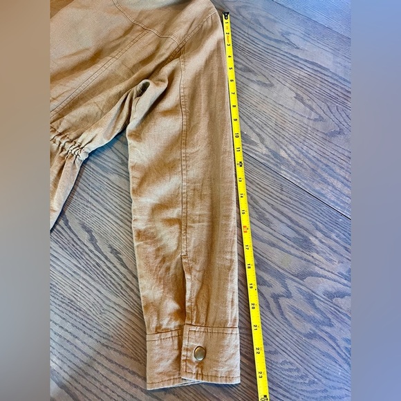 LINEN JACKET COTTAGE CORE MINIMALIST - Picture 8 of 8